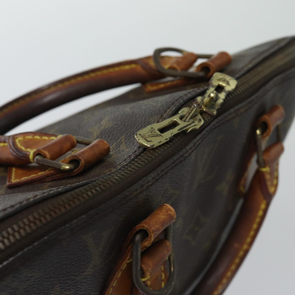 LOUIS VUITTON Monogram Alma Hand Bag M51130 LV 78598