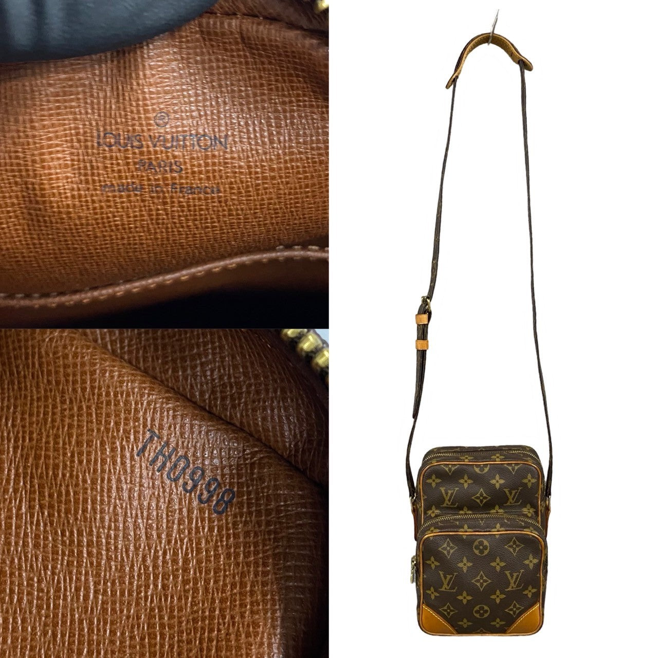 Louis Vuitton Monogram Leather Mini Shoulder Bag
