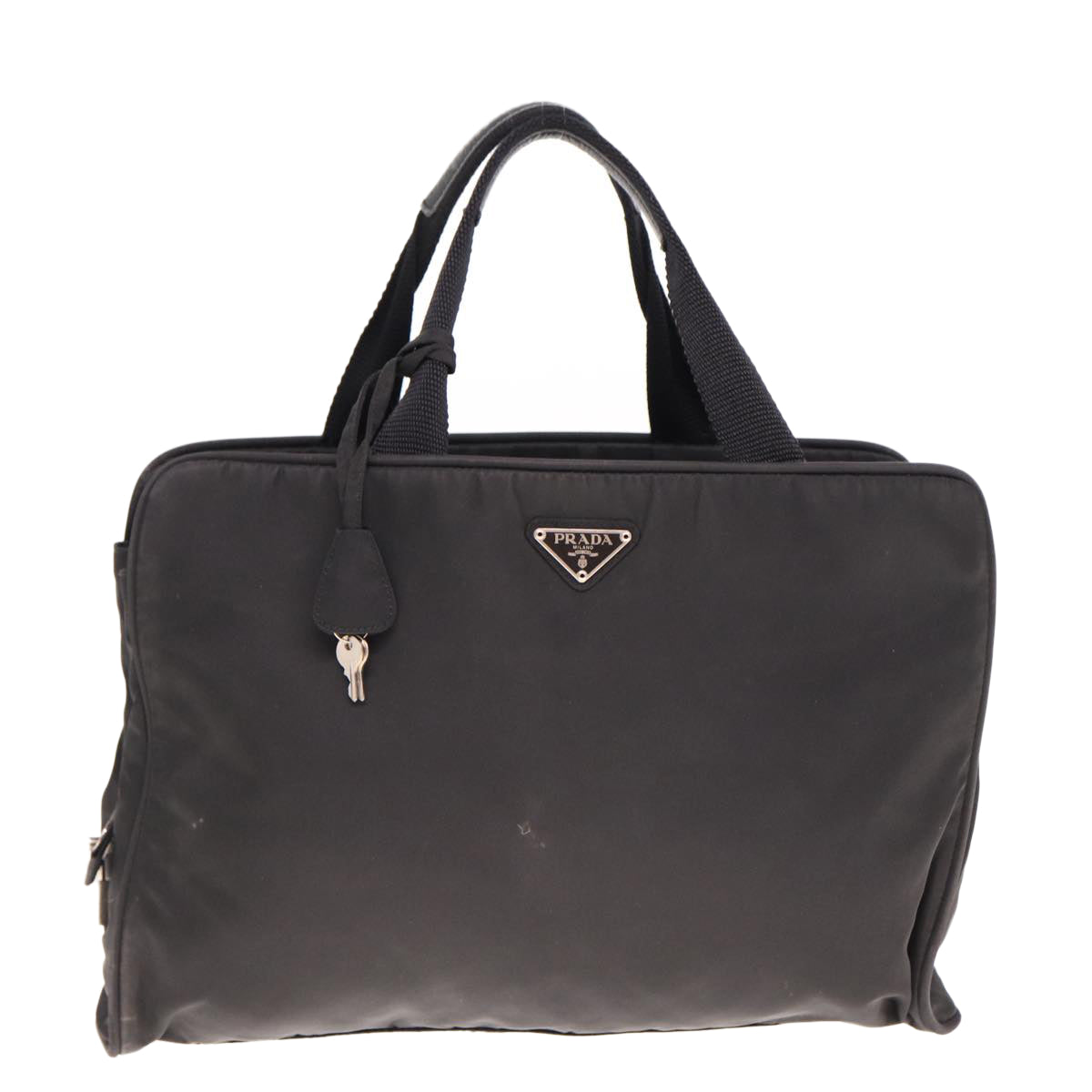 Luxury PradaHand Bag Nylon Black 78643