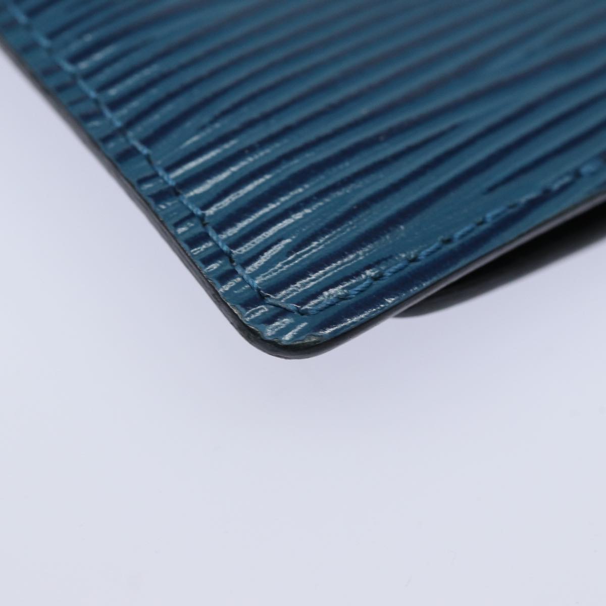 LOUIS VUITTON Epi Agenda PM Day Planner Cover Blue R20055 LV 78658