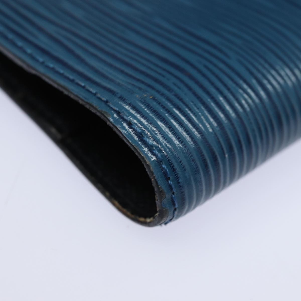 LOUIS VUITTON Epi Agenda PM Day Planner Cover Blue R20055 LV 78658