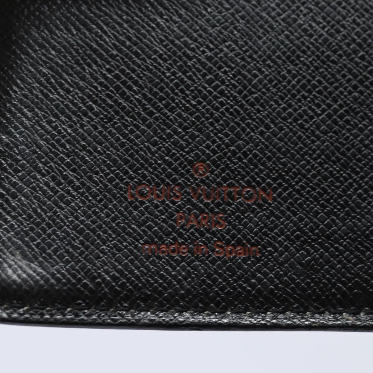 LOUIS VUITTON Epi Agenda PM Day Planner Cover Blue R20055 LV 78658