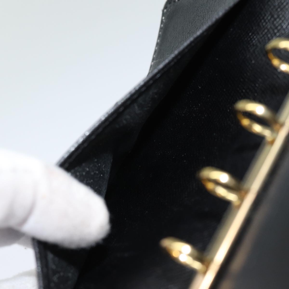 LOUIS VUITTON Epi Agenda PM Day Planner Cover Blue R20055 LV 78658