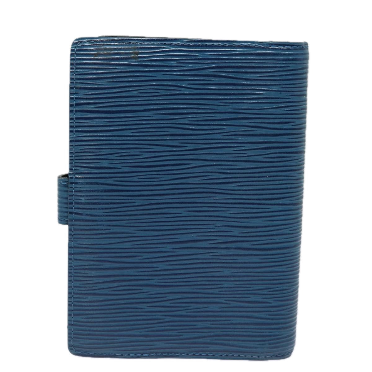 LOUIS VUITTON Epi Agenda PM Day Planner Cover Blue R20055 LV 78658
