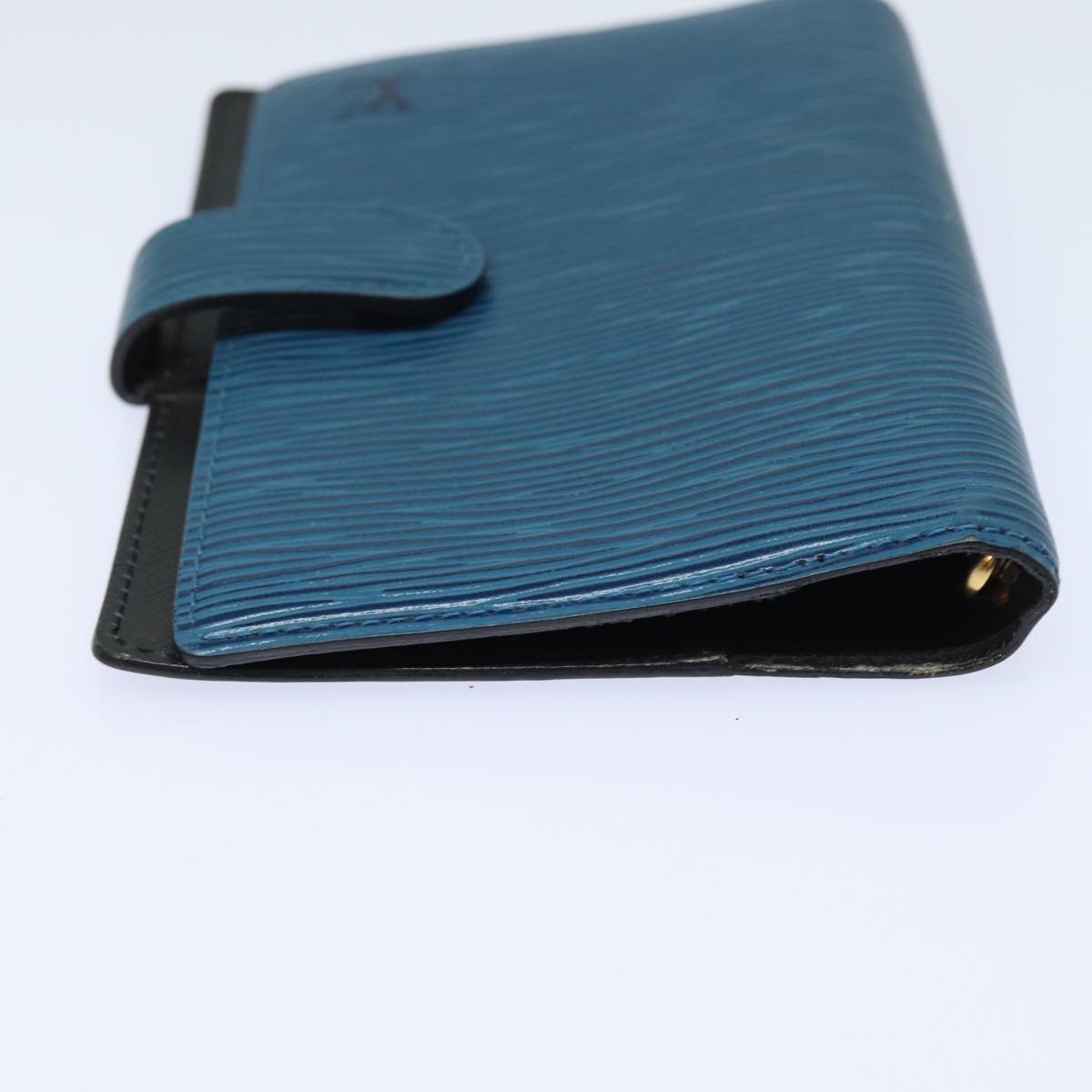LOUIS VUITTON Epi Agenda PM Day Planner Cover Blue R20055 LV 78658