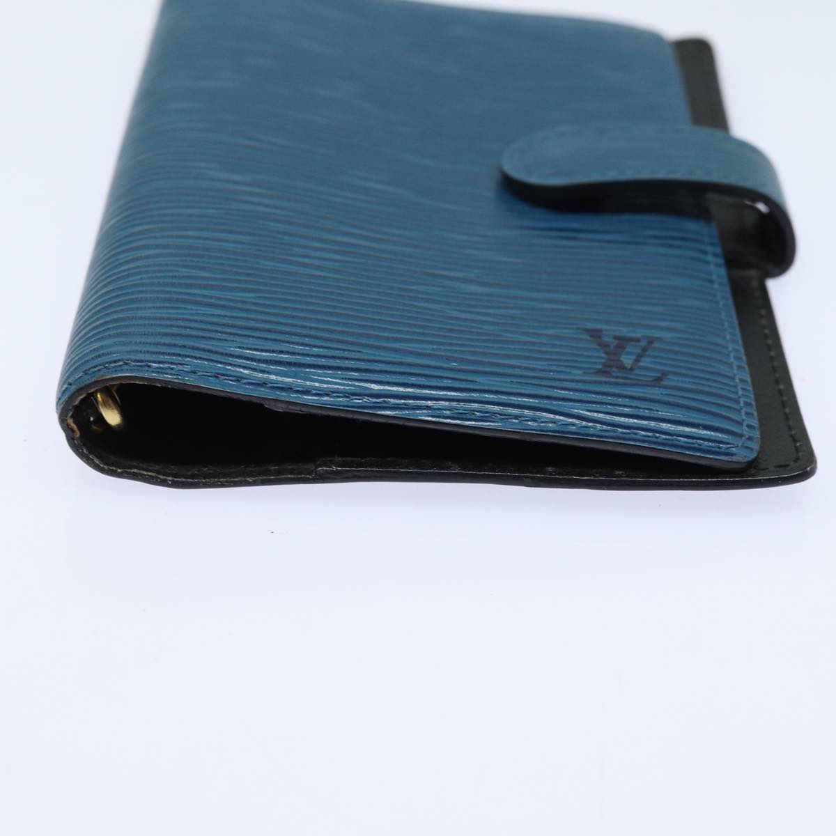 LOUIS VUITTON Epi Agenda PM Day Planner Cover Blue R20055 LV 78658