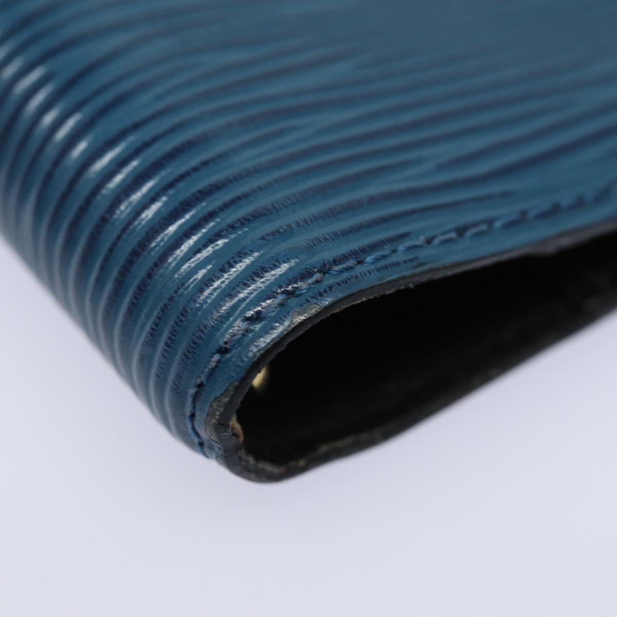 LOUIS VUITTON Epi Agenda PM Day Planner Cover Blue R20055 LV 78658