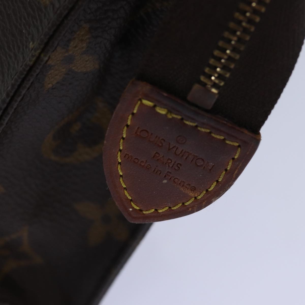 LOUIS VUITTON Monogram Poche Toilette 19 Pouch M47544 LV 78664
