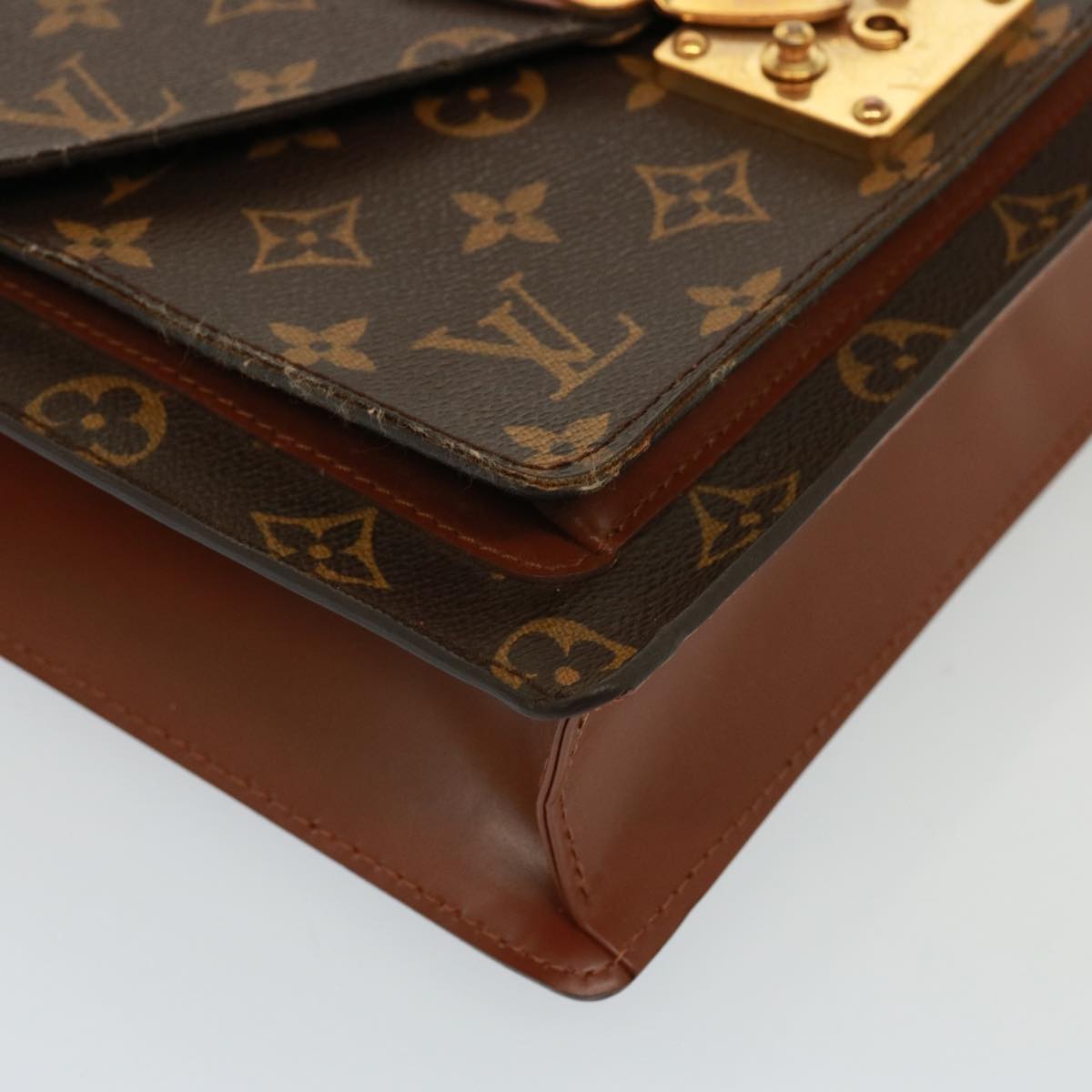 LOUIS VUITTON Monogram Monceau 26 Shoulder Bag M51187 LV 78670