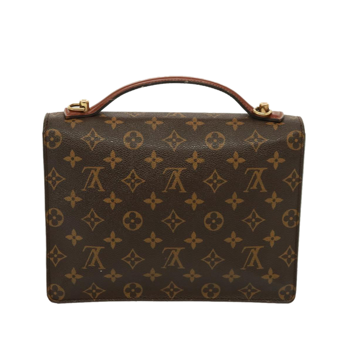 LOUIS VUITTON Monogram Monceau 26 Shoulder Bag M51187 LV 78670