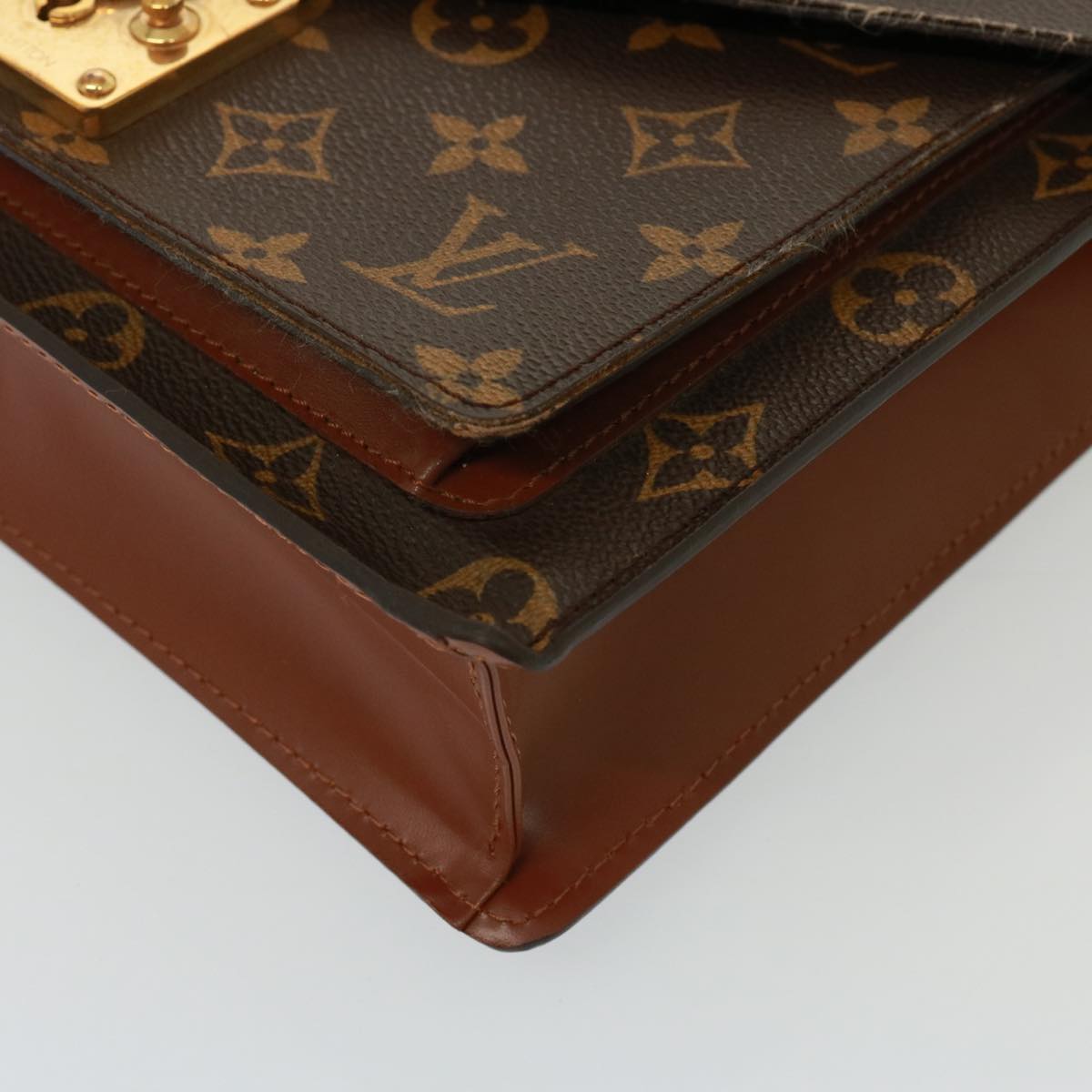 LOUIS VUITTON Monogram Monceau 26 Shoulder Bag M51187 LV 78670