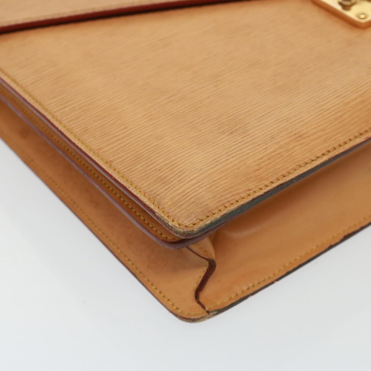LOUIS VUITTON Epi Serviette Conseiller Briefcase Beige M54429 LV 78690