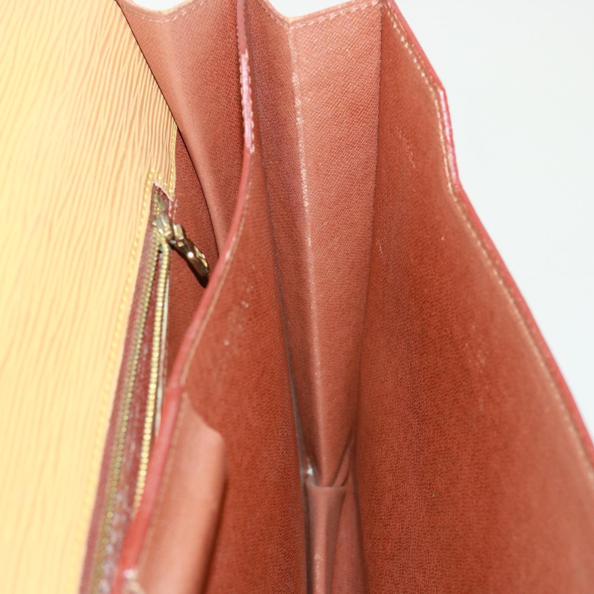 LOUIS VUITTON Epi Serviette Conseiller Briefcase Beige M54429 LV 78690