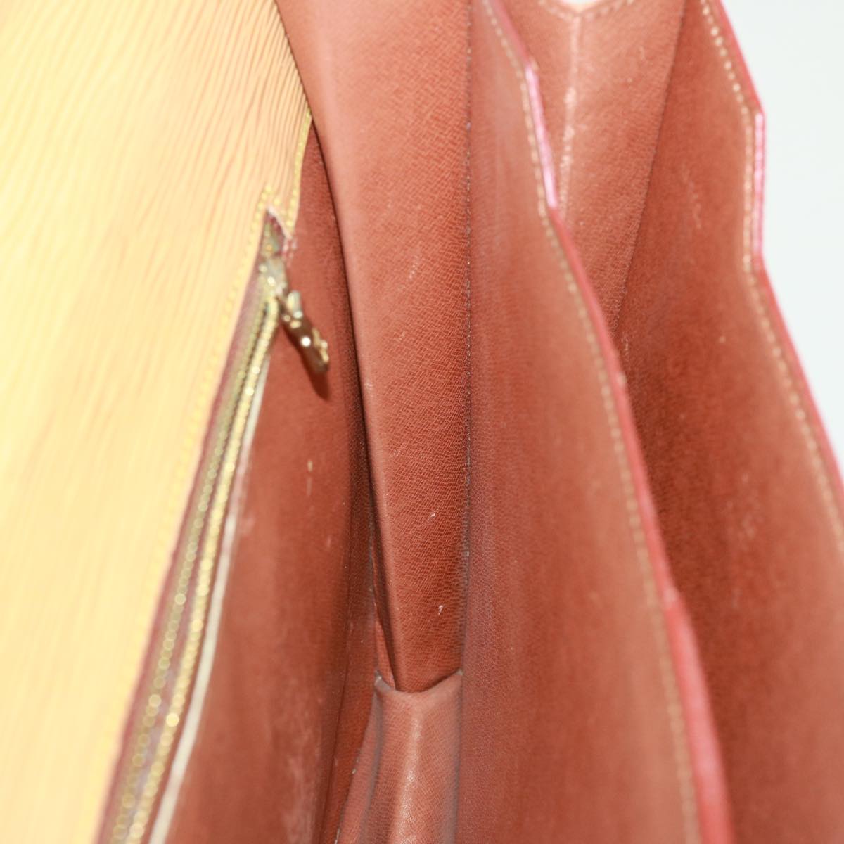 LOUIS VUITTON Epi Serviette Conseiller Briefcase Beige M54429 LV 78690