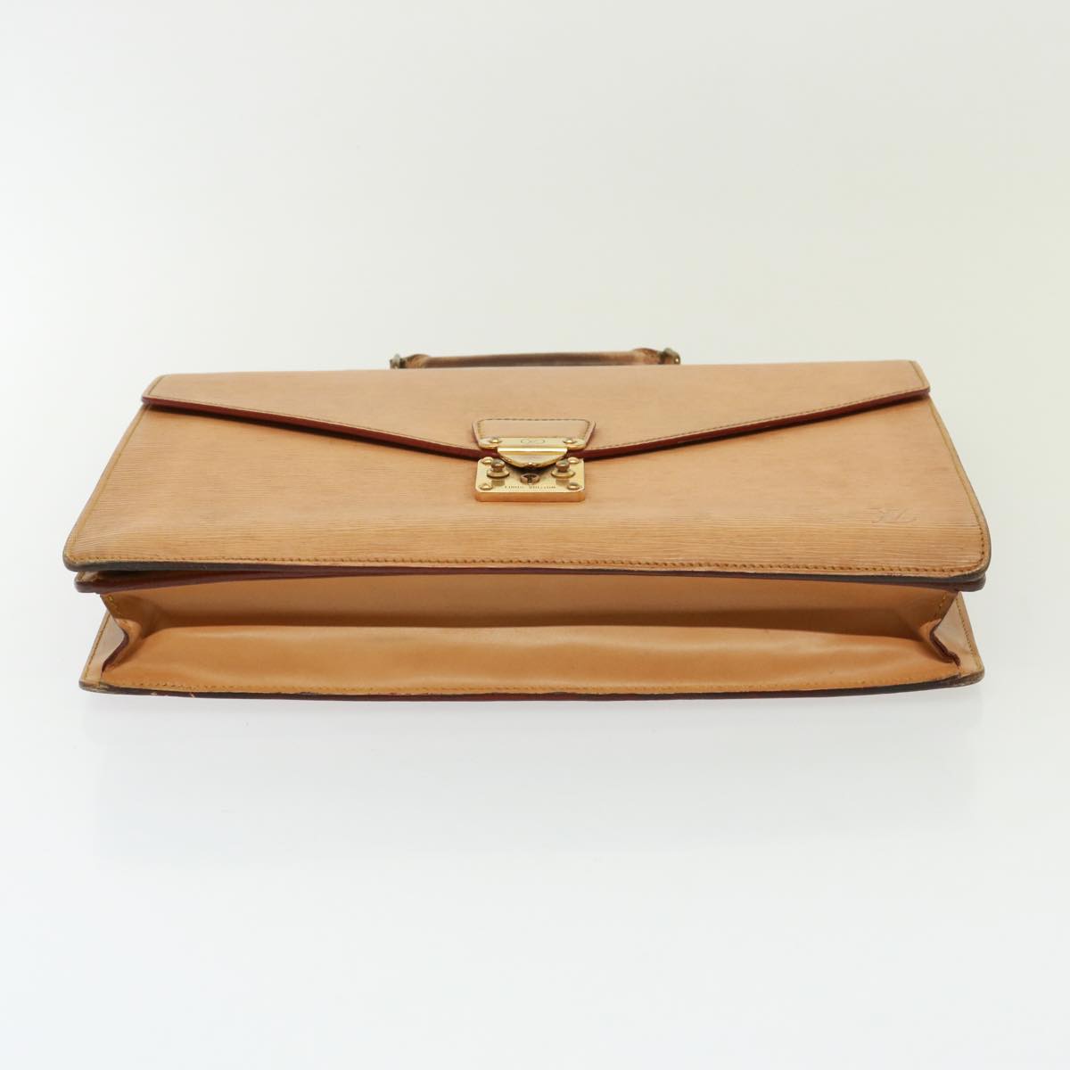 LOUIS VUITTON Epi Serviette Conseiller Briefcase Beige M54429 LV 78690