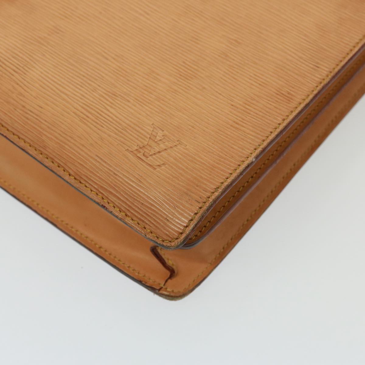LOUIS VUITTON Epi Serviette Conseiller Briefcase Beige M54429 LV 78690