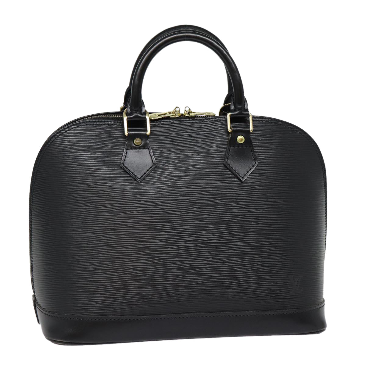 LOUIS VUITTON Epi Alma Hand Bag Black M52142 LV 78691