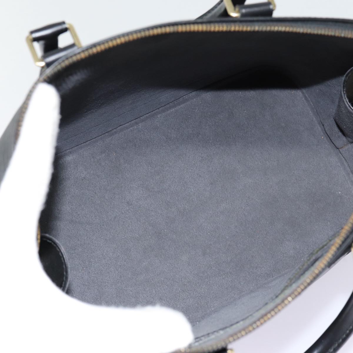 LOUIS VUITTON Epi Alma Hand Bag Black M52142 LV 78691