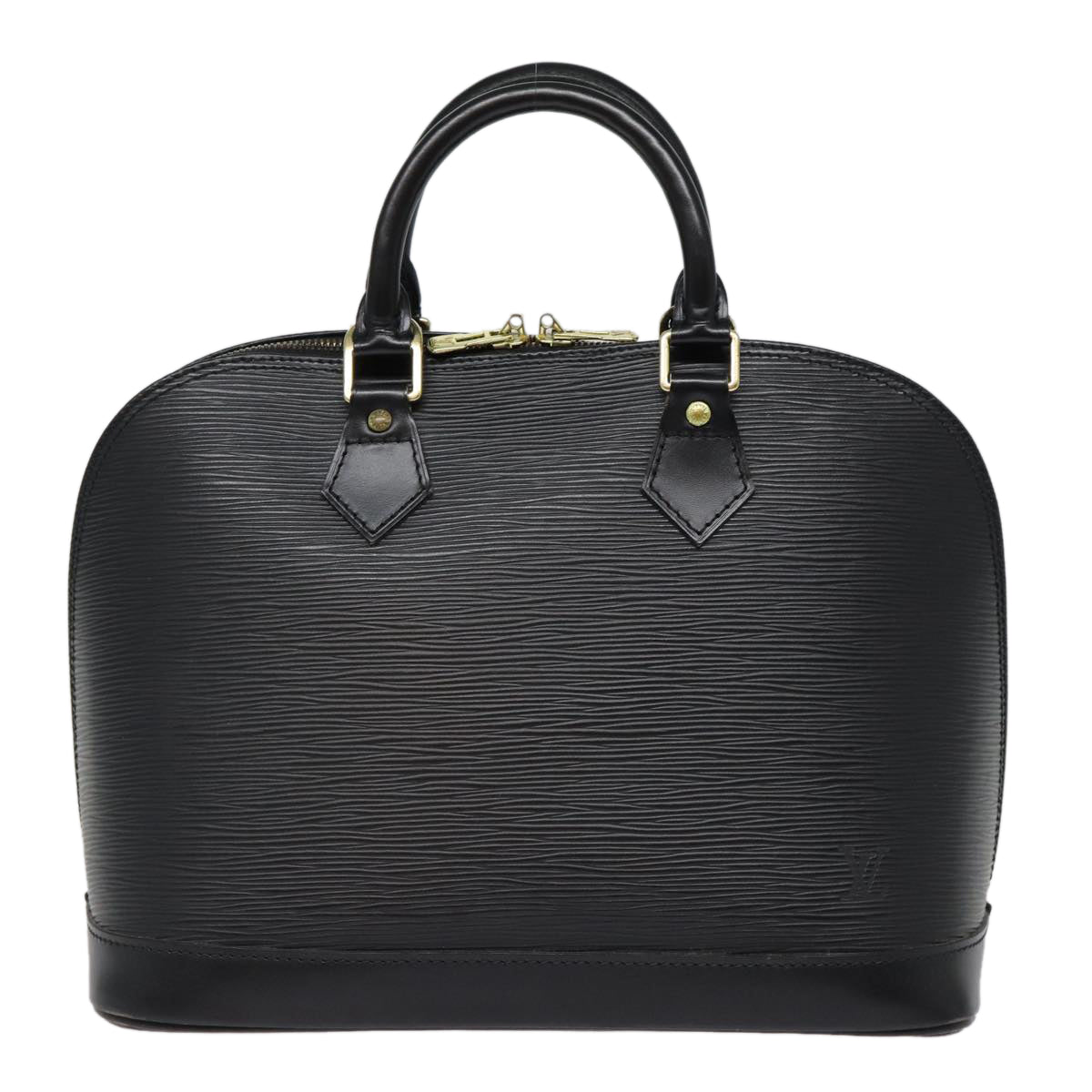 LOUIS VUITTON Epi Alma Hand Bag Black M52142 LV 78691