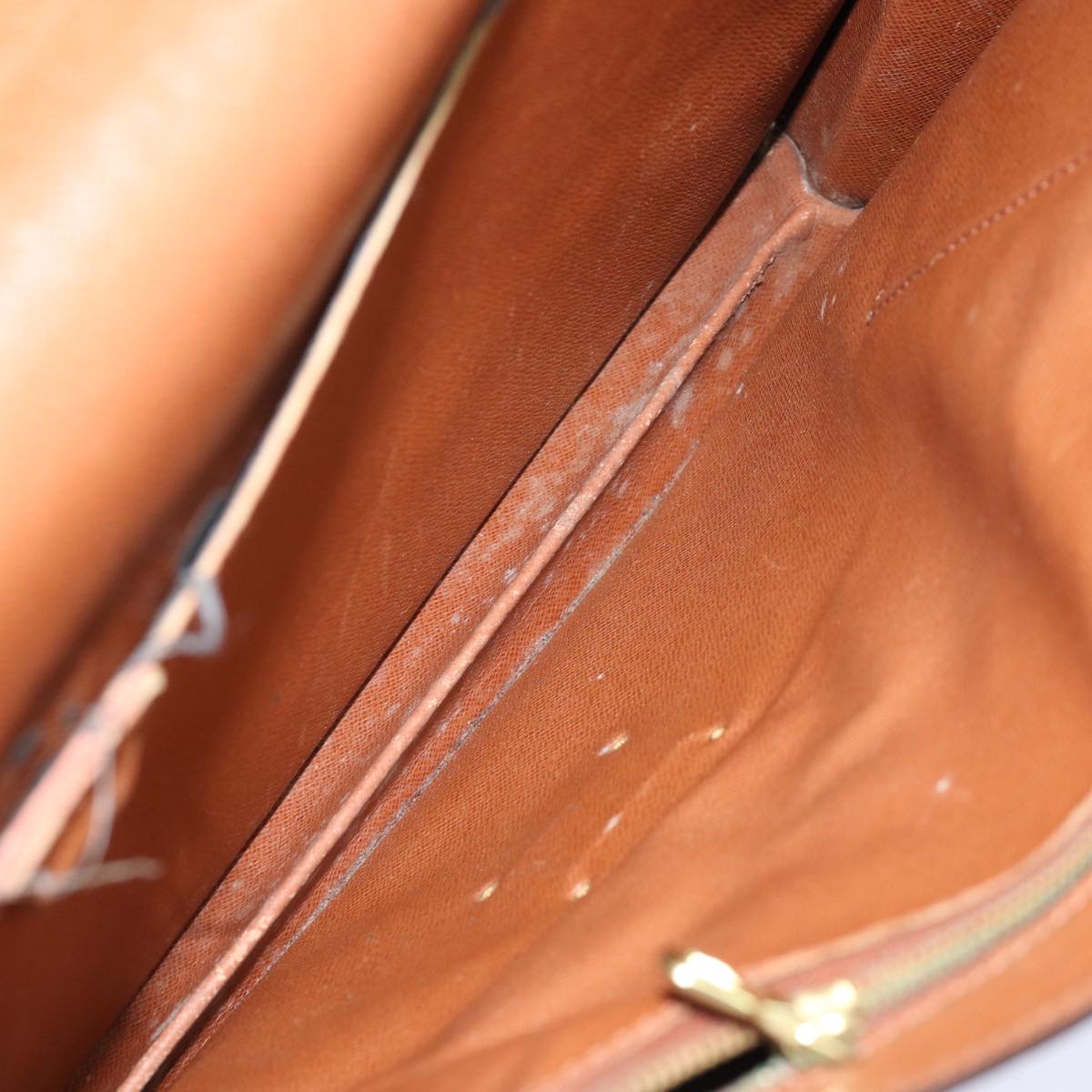 LOUIS VUITTON Monogram Porte Documents Bandouliere Bag M53338 LV 78725