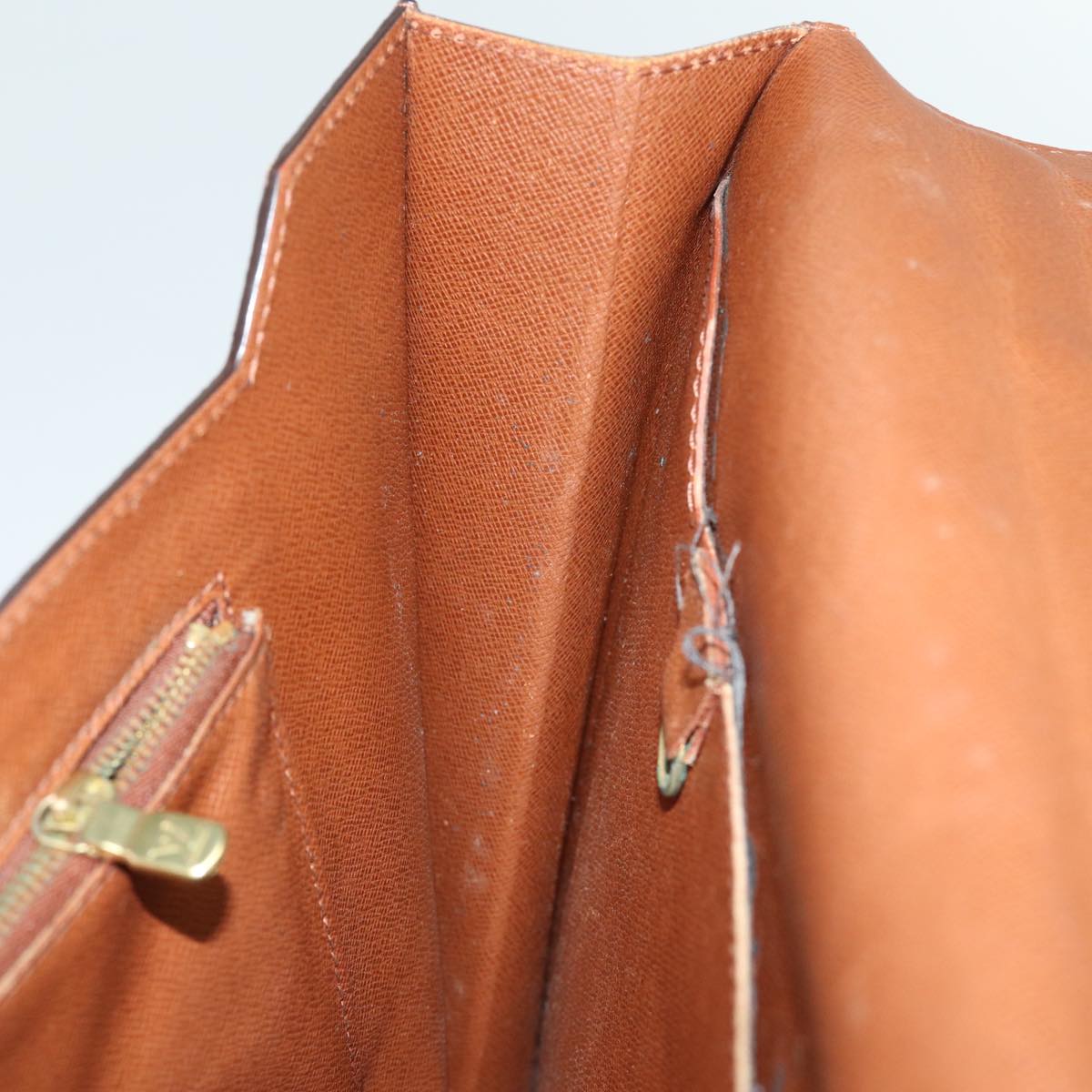 LOUIS VUITTON Monogram Porte Documents Bandouliere Bag M53338 LV 78725