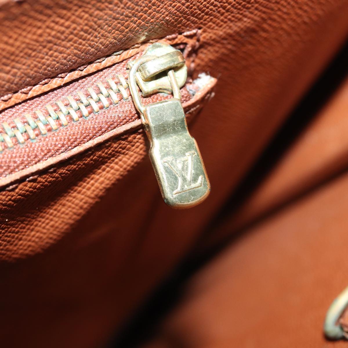 LOUIS VUITTON Monogram Porte Documents Bandouliere Bag M53338 LV 78725