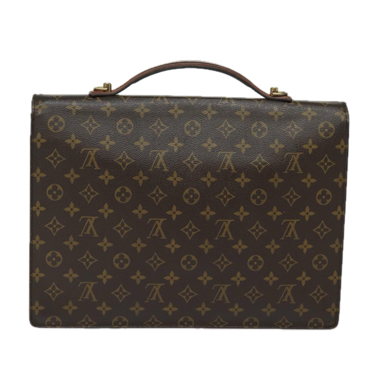 LOUIS VUITTON Monogram Porte Documents Bandouliere Bag M53338 LV 78725