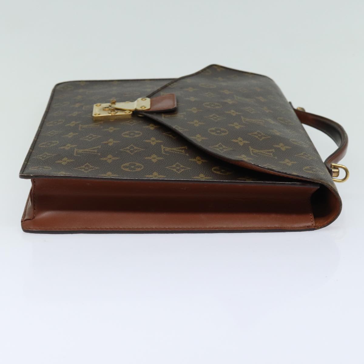 LOUIS VUITTON Monogram Porte Documents Bandouliere Bag M53338 LV 78725