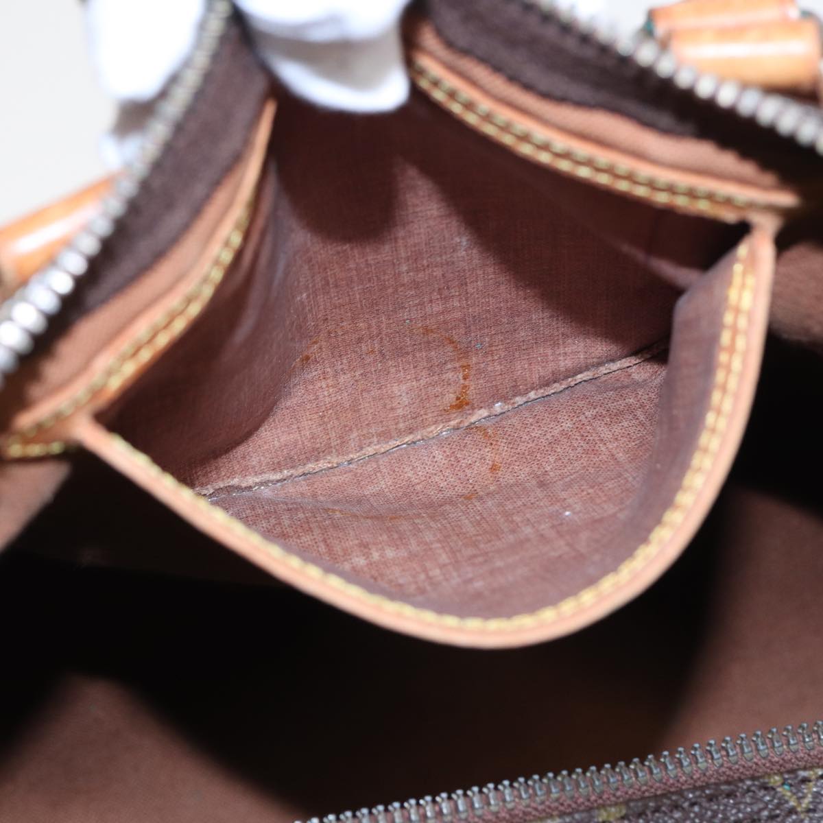 LOUIS VUITTON Monogram Speedy 35 Hand Bag M41524 LV 78734