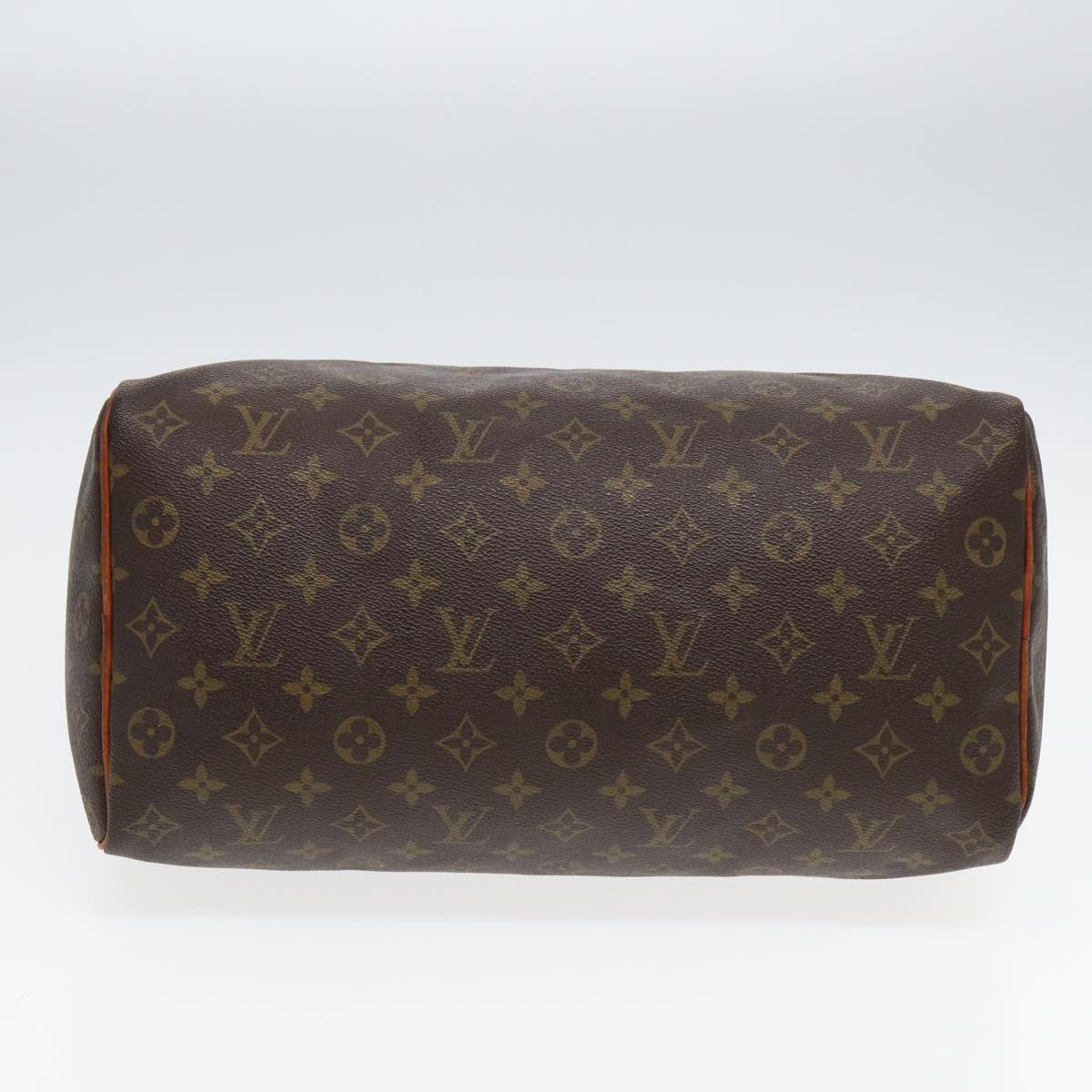 LOUIS VUITTON Monogram Speedy 35 Hand Bag M41524 LV 78734