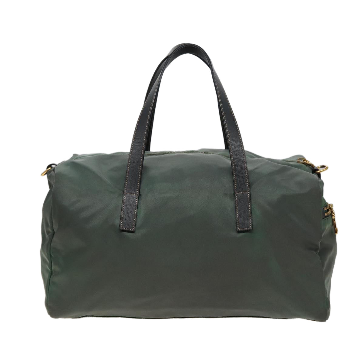 Luxury PradaShoulder Bag Nylon 2way Khaki 78809