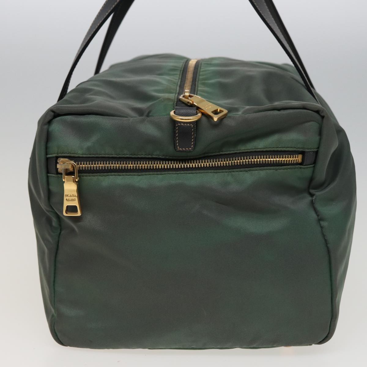 Luxury PradaShoulder Bag Nylon 2way Khaki 78809