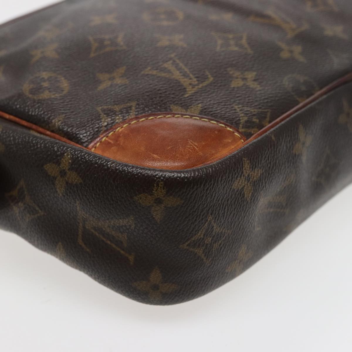 LOUIS VUITTON Monogram Compiegne 28 Clutch Bag M51845 LV 78837