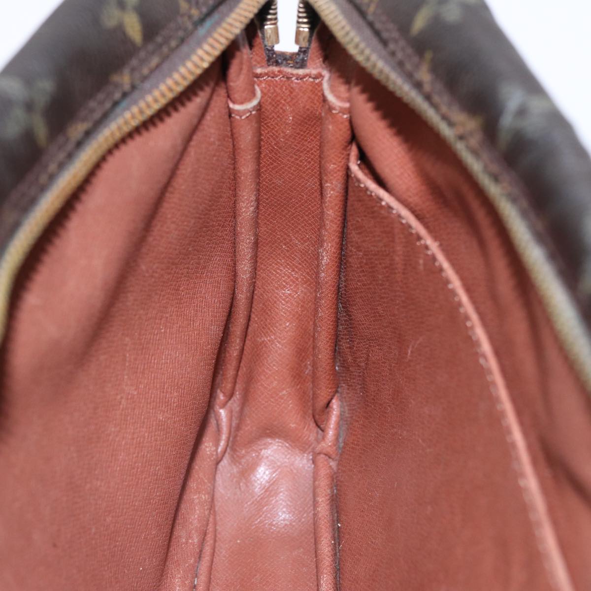 LOUIS VUITTON Monogram Compiegne 28 Clutch Bag M51845 LV 78837