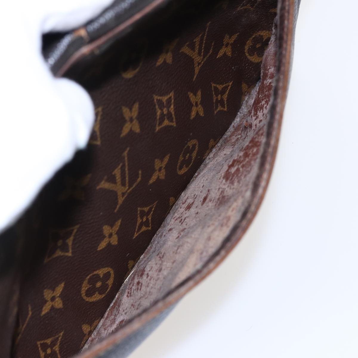 LOUIS VUITTON Monogram Compiegne 28 Clutch Bag M51845 LV 78837