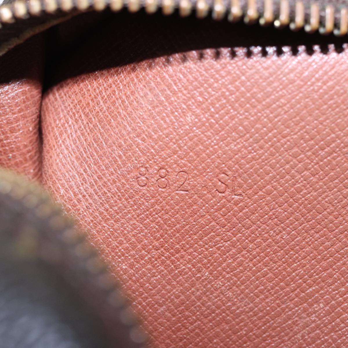 LOUIS VUITTON Monogram Compiegne 28 Clutch Bag M51845 LV 78837