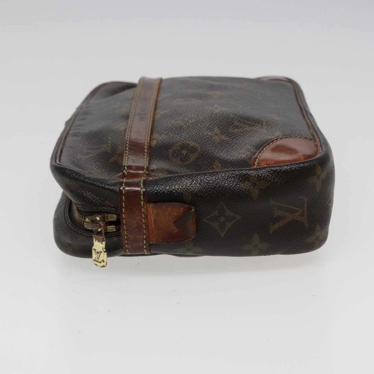 LOUIS VUITTON Monogram Compiegne 28 Clutch Bag M51845 LV 78837