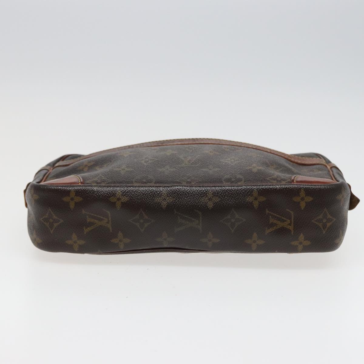 LOUIS VUITTON Monogram Compiegne 28 Clutch Bag M51845 LV 78837