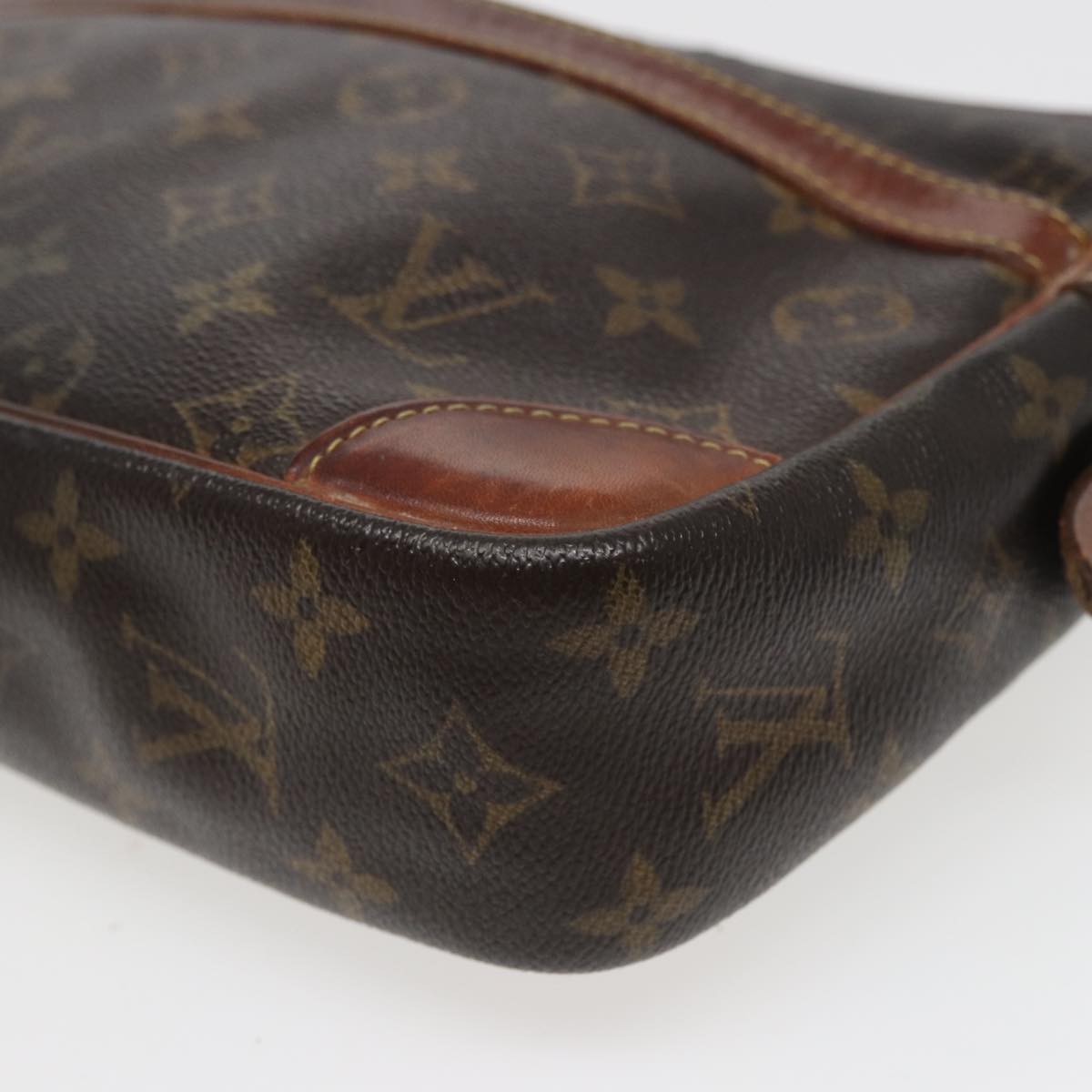 LOUIS VUITTON Monogram Compiegne 28 Clutch Bag M51845 LV 78837