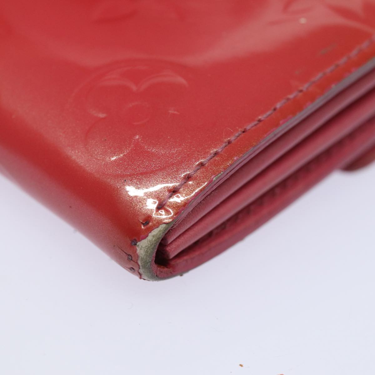LOUIS VUITTON Vernis Portefeiulle Sarah Wallet Fran Boise M9140F LV 78867