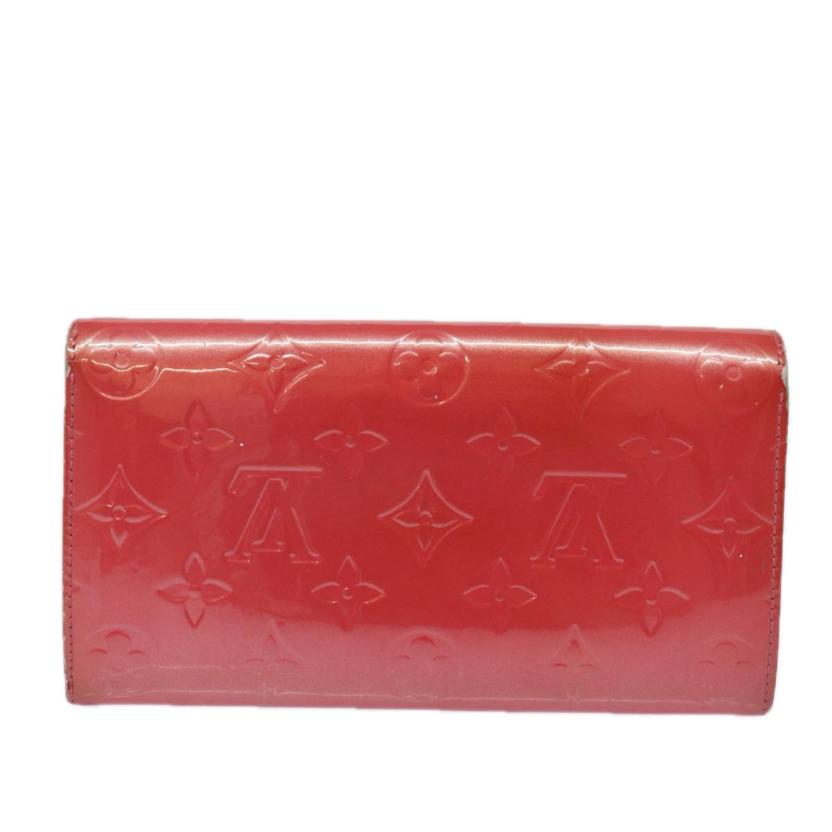 LOUIS VUITTON Vernis Portefeiulle Sarah Wallet Fran Boise M9140F LV 78867