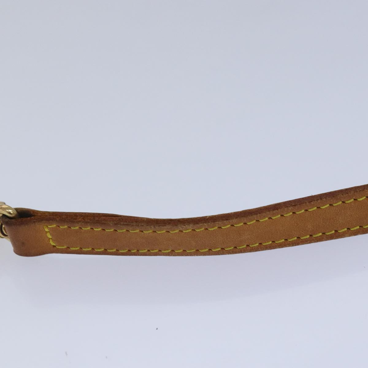 LOUIS VUITTON Shoulder Strap Leather 37.4"" Beige LV 78872