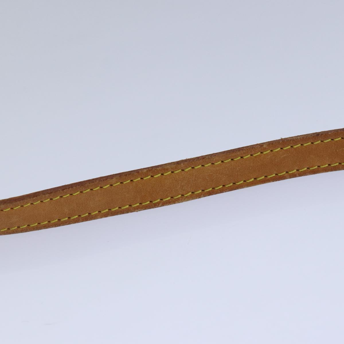 LOUIS VUITTON Shoulder Strap Leather 37.4"" Beige LV 78872