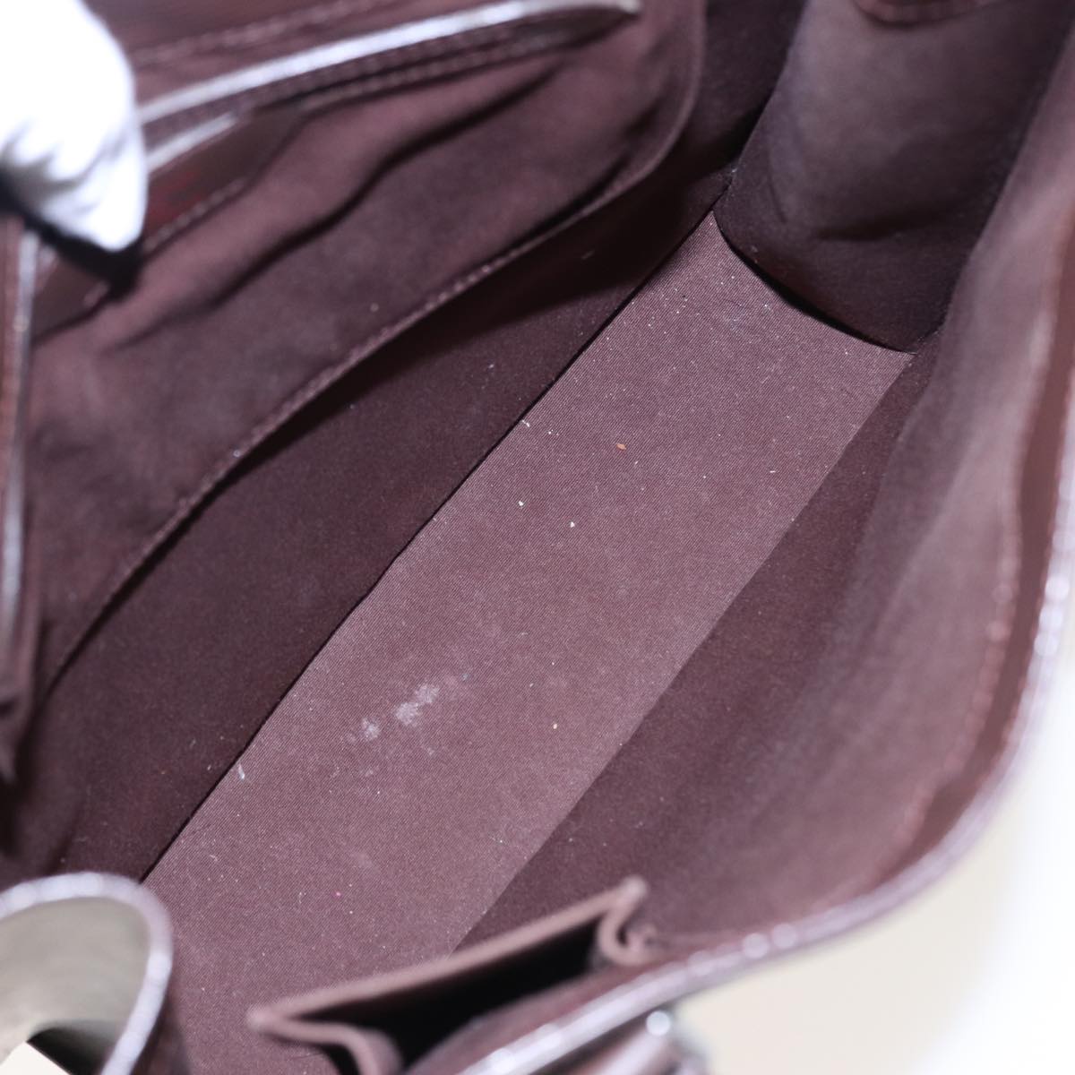 LOUIS VUITTON Epi Sac Plat Hand Bag Mocha Brown M5908D LV 78894