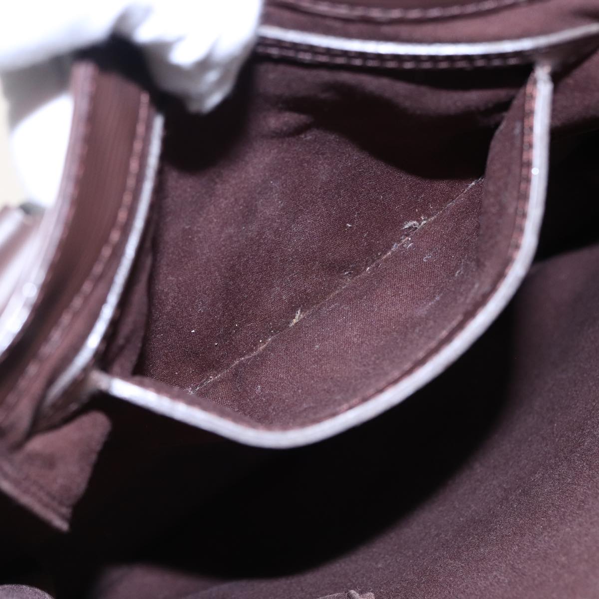 LOUIS VUITTON Epi Sac Plat Hand Bag Mocha Brown M5908D LV 78894