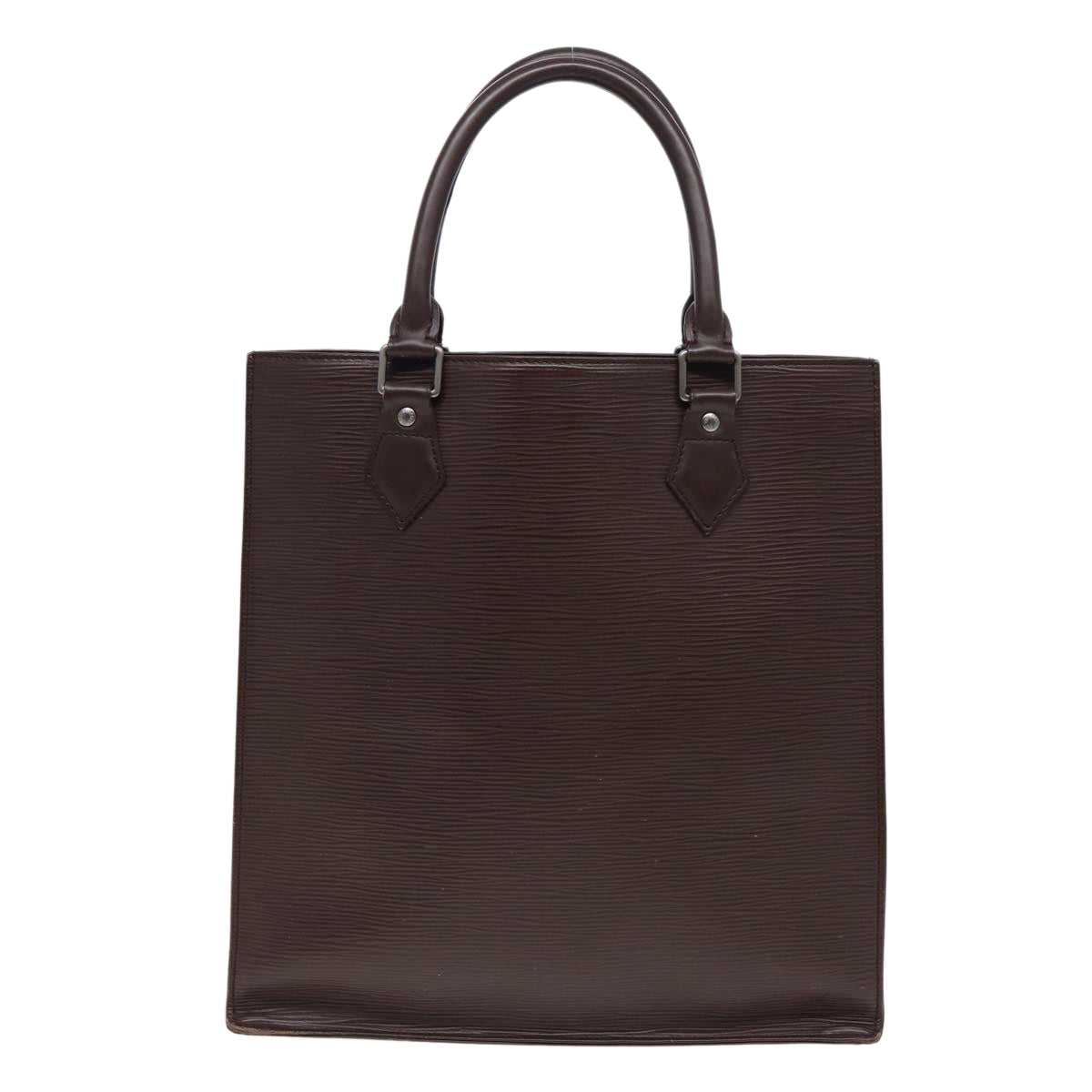 LOUIS VUITTON Epi Sac Plat Hand Bag Mocha Brown M5908D LV 78894