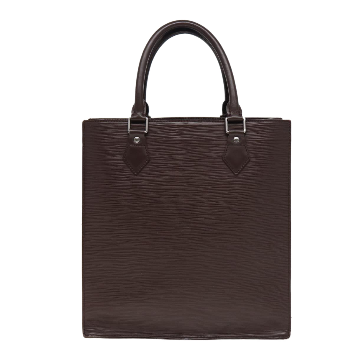 LOUIS VUITTON Epi Sac Plat Hand Bag Mocha Brown M5908D LV 78894