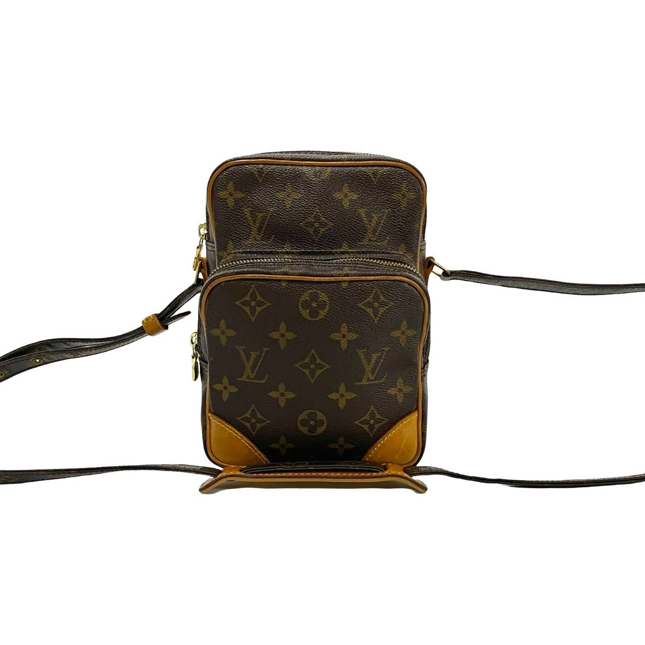 LOUIS VUITTON Shoulder Bag M45236 leather Brown Monogram Amazone
