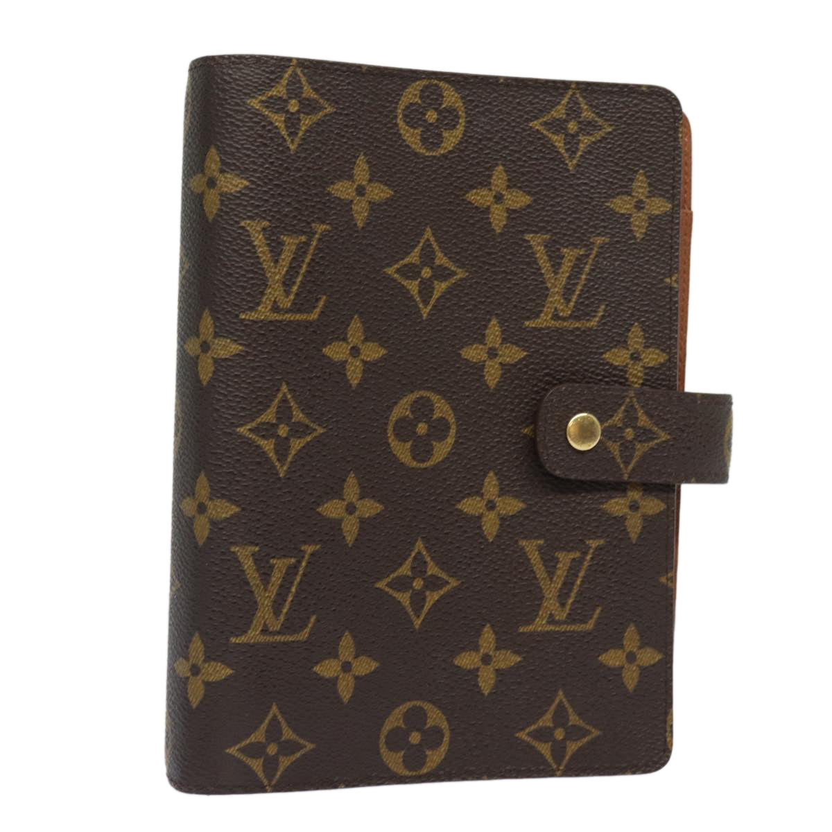 LOUIS VUITTON Monogram Agenda MM Day Planner Cover R20105 LV 78942