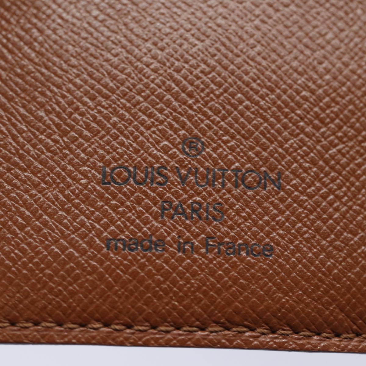 LOUIS VUITTON Monogram Agenda MM Day Planner Cover R20105 LV 78942